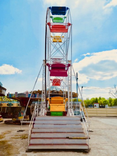 Animation centre commercial, grande roue, Ferris wheel, Roue américaine à louer, location carrousel 1900 #cgorganisation #varanneevent 1.jpeg